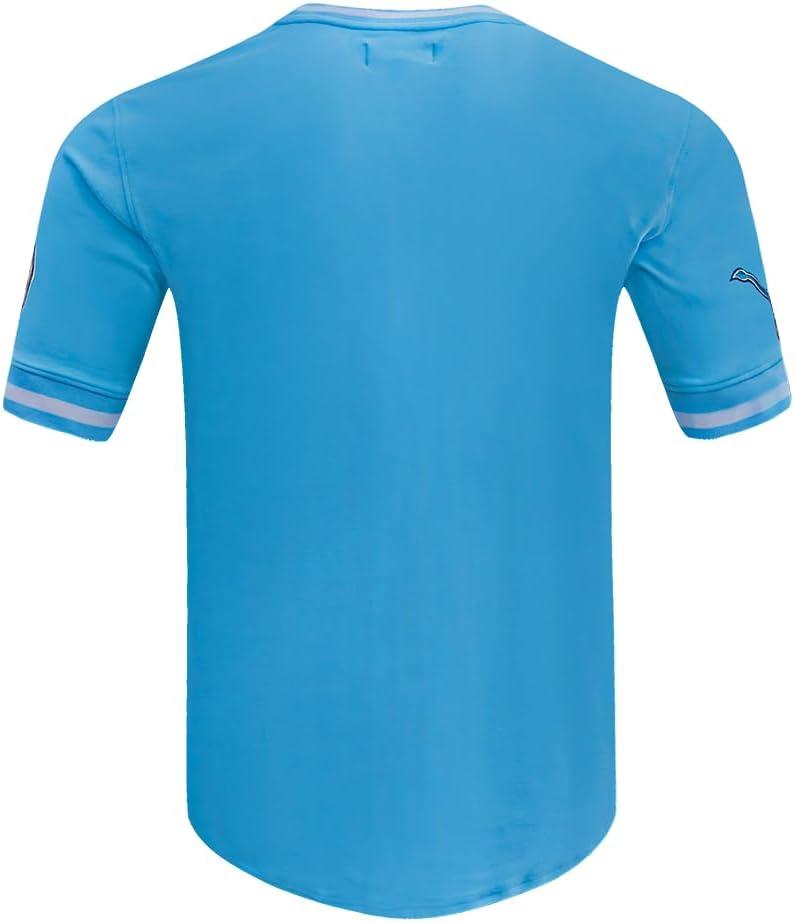 imagePro Standard Mens NFL Classic Chenille Short Sleeve TeeUniversity Blue