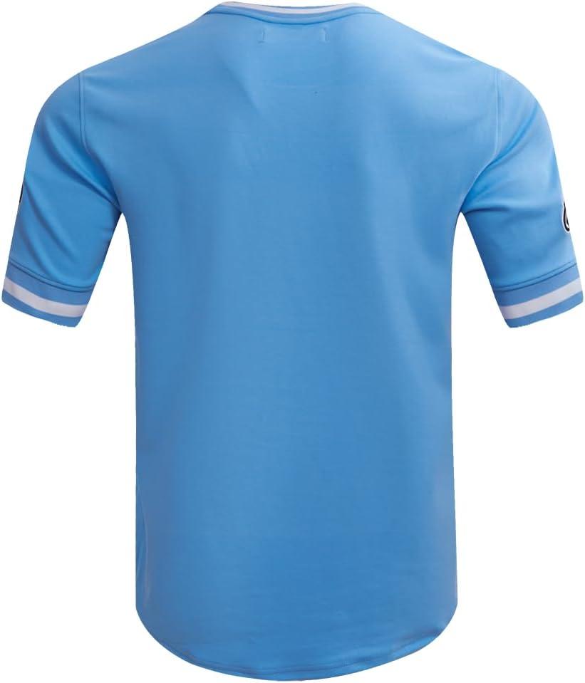 imagePro Standard Mens NFL Classic Chenille Short Sleeve TeeUniversity Blue