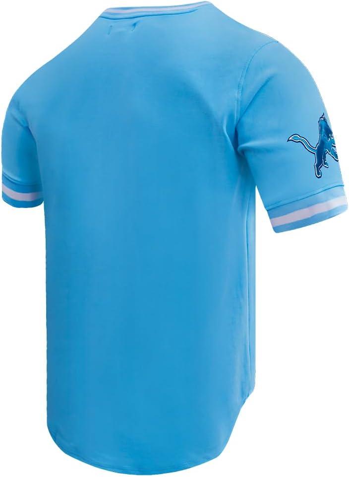imagePro Standard Mens NFL Classic Chenille Short Sleeve TeeUniversity Blue