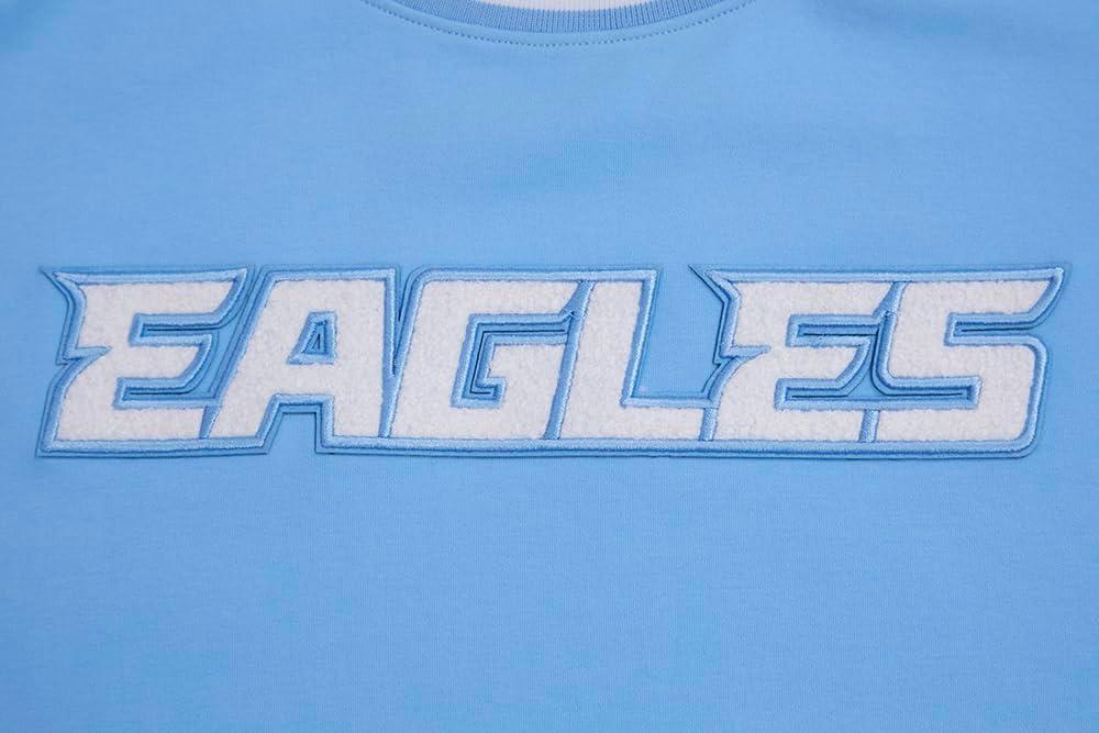 imagePro Standard Mens NFL Classic Chenille Short Sleeve TeeUniversity Blue