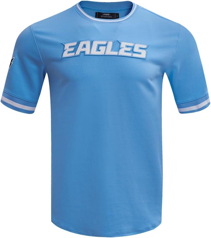 imagePro Standard Mens NFL Classic Chenille Short Sleeve TeeUniversity Blue