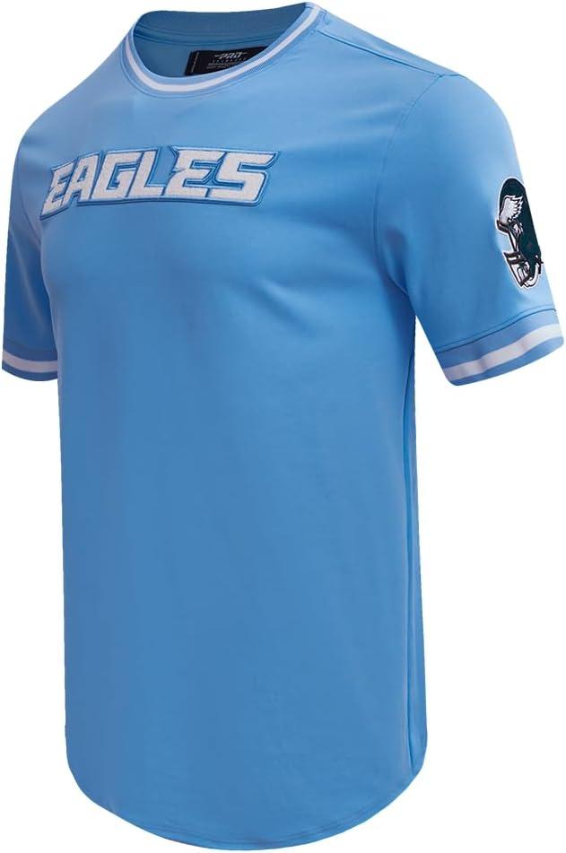 imagePro Standard Mens NFL Classic Chenille Short Sleeve TeeUniversity Blue