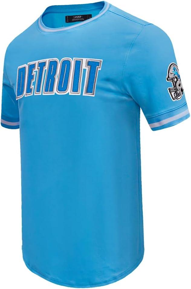 imagePro Standard Mens NFL Classic Chenille Short Sleeve TeeUniversity Blue