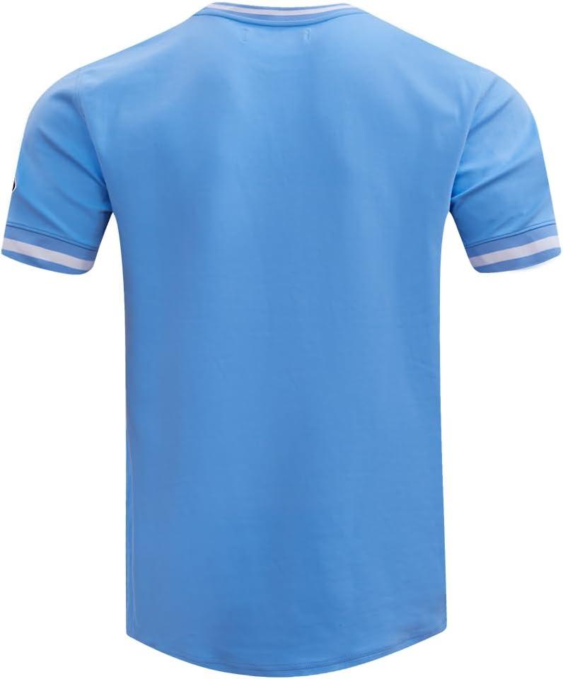 imagePro Standard Mens NFL Classic Chenille Short Sleeve TeeUniversity Blue