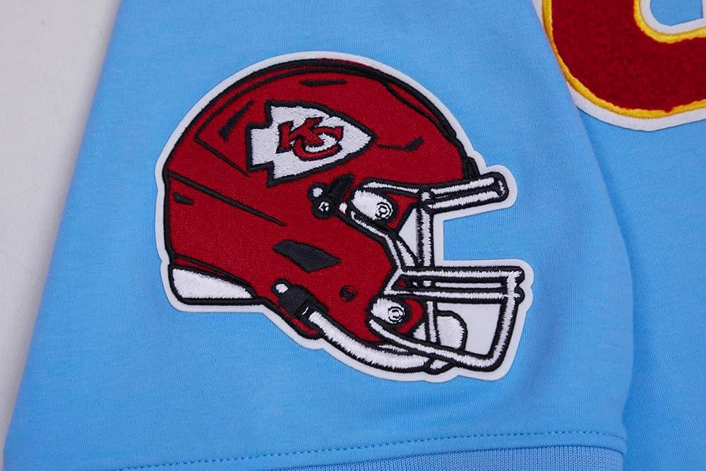 imagePro Standard Mens NFL Classic Chenille Short Sleeve TeeUniversity Blue