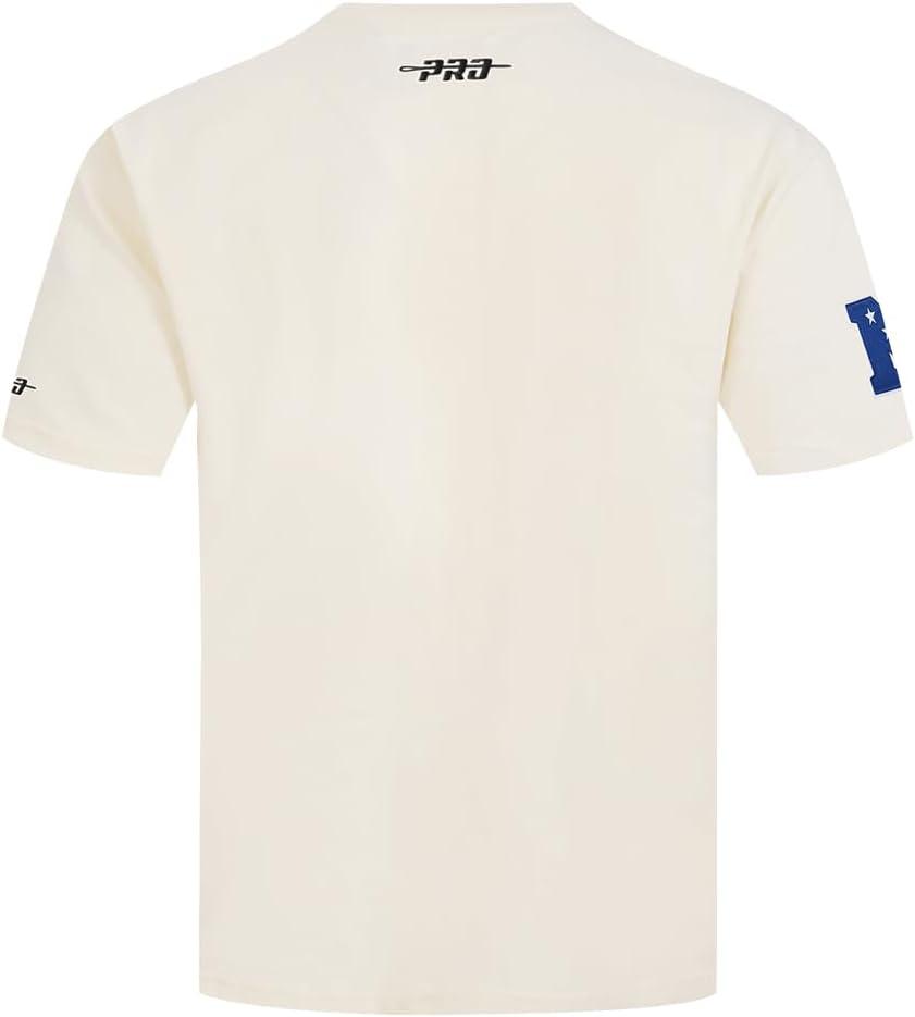 imagePro Standard Mens NFL Detroit Lions Chromatic Short Sleeve Tee Eggshell L
