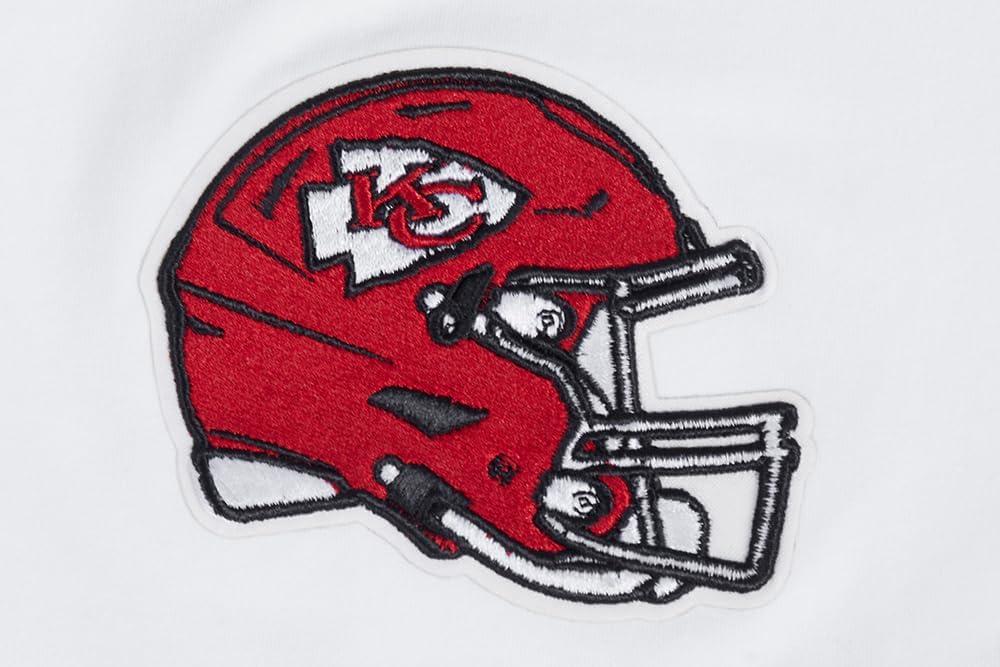 imagePro Standard Mens NFL Kansas City Chiefs Mesh Taping Tee WhiteRed L