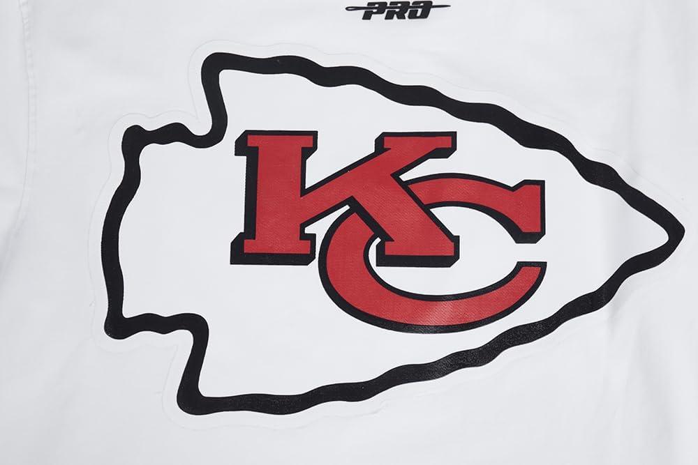 imagePro Standard Mens NFL Kansas City Chiefs Mesh Taping Tee WhiteRed L