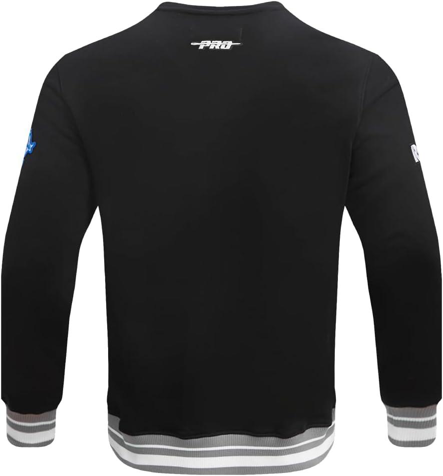 imagePro Standard Mens NFL Mash Up Brushed Back French Terry Crewneck SweatshirtBlack