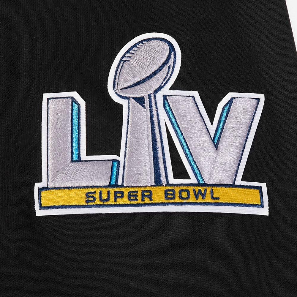 imagePro Standard Mens NFL Mash Up Brushed Back French Terry Crewneck SweatshirtBlack