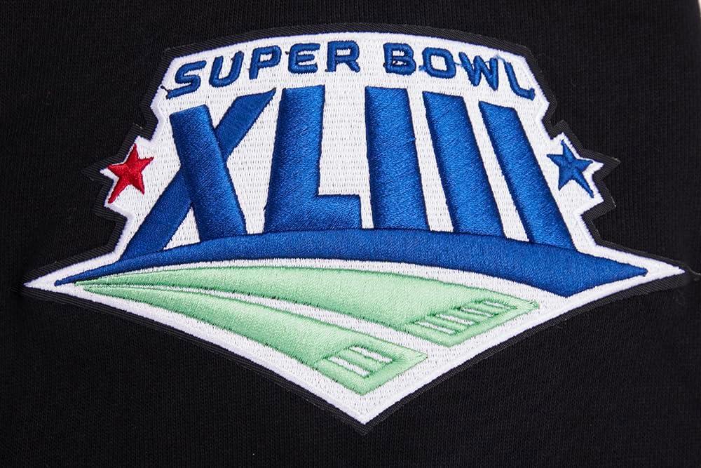 imagePro Standard Mens NFL Mash Up Brushed Back French Terry Crewneck SweatshirtBlack