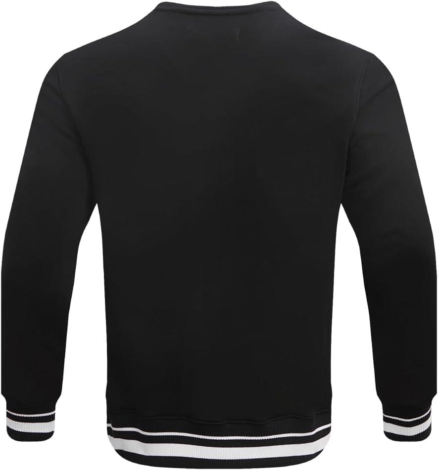 imagePro Standard Mens NFL Mash Up Brushed Back French Terry Crewneck SweatshirtBlack