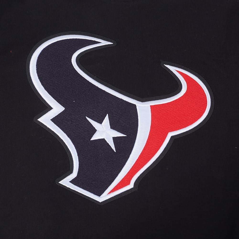 imagePro Standard Mens NFL Mash Up Brushed Back French Terry Crewneck SweatshirtBlack