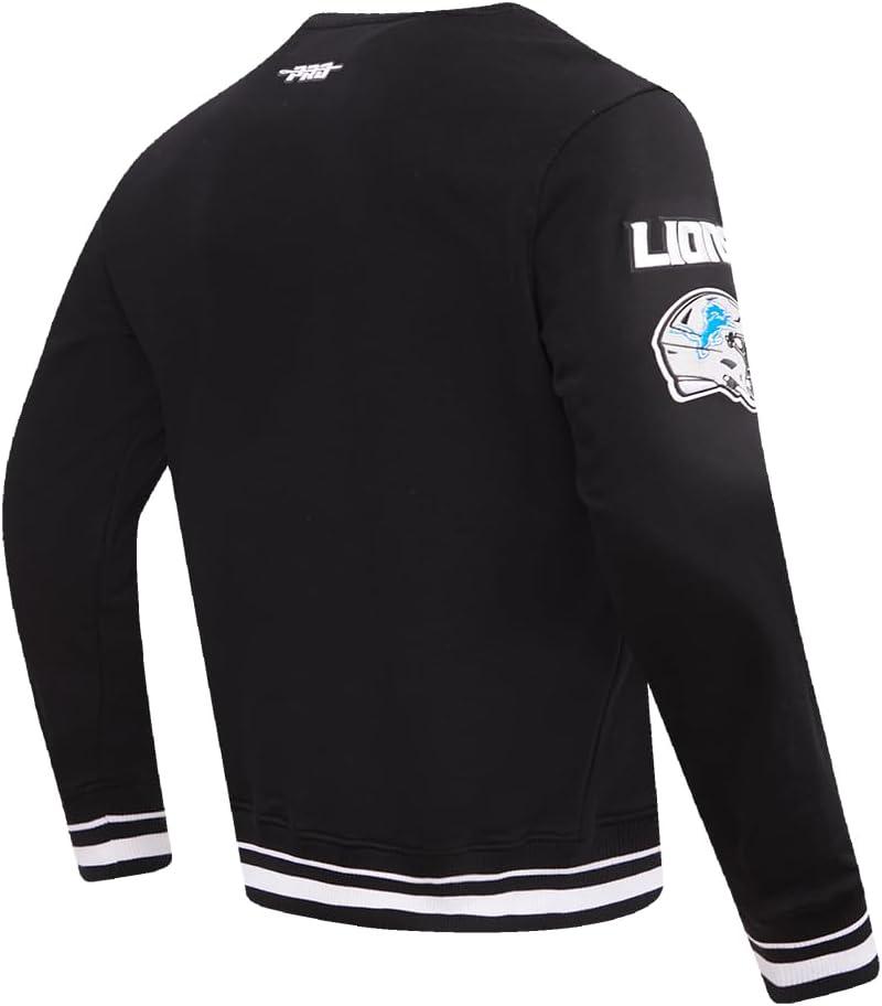 imagePro Standard Mens NFL Mash Up Brushed Back French Terry Crewneck SweatshirtBlack