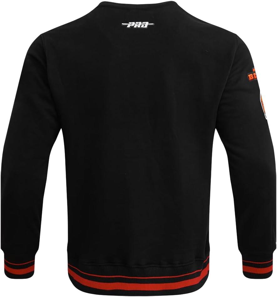 imagePro Standard Mens NFL Mash Up Brushed Back French Terry Crewneck SweatshirtBlack