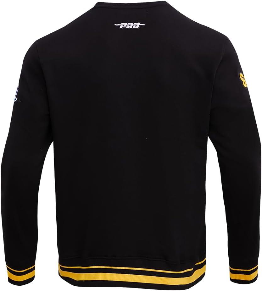 imagePro Standard Mens NFL Mash Up Brushed Back French Terry Crewneck SweatshirtBlack