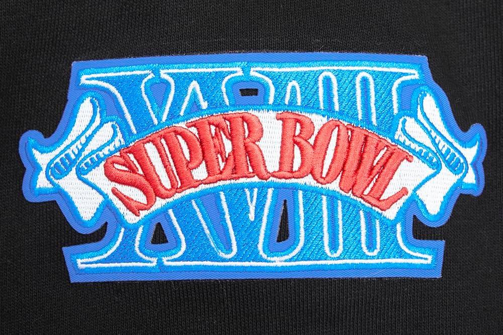 imagePro Standard Mens NFL Mash Up Brushed Back French Terry Crewneck SweatshirtBlack