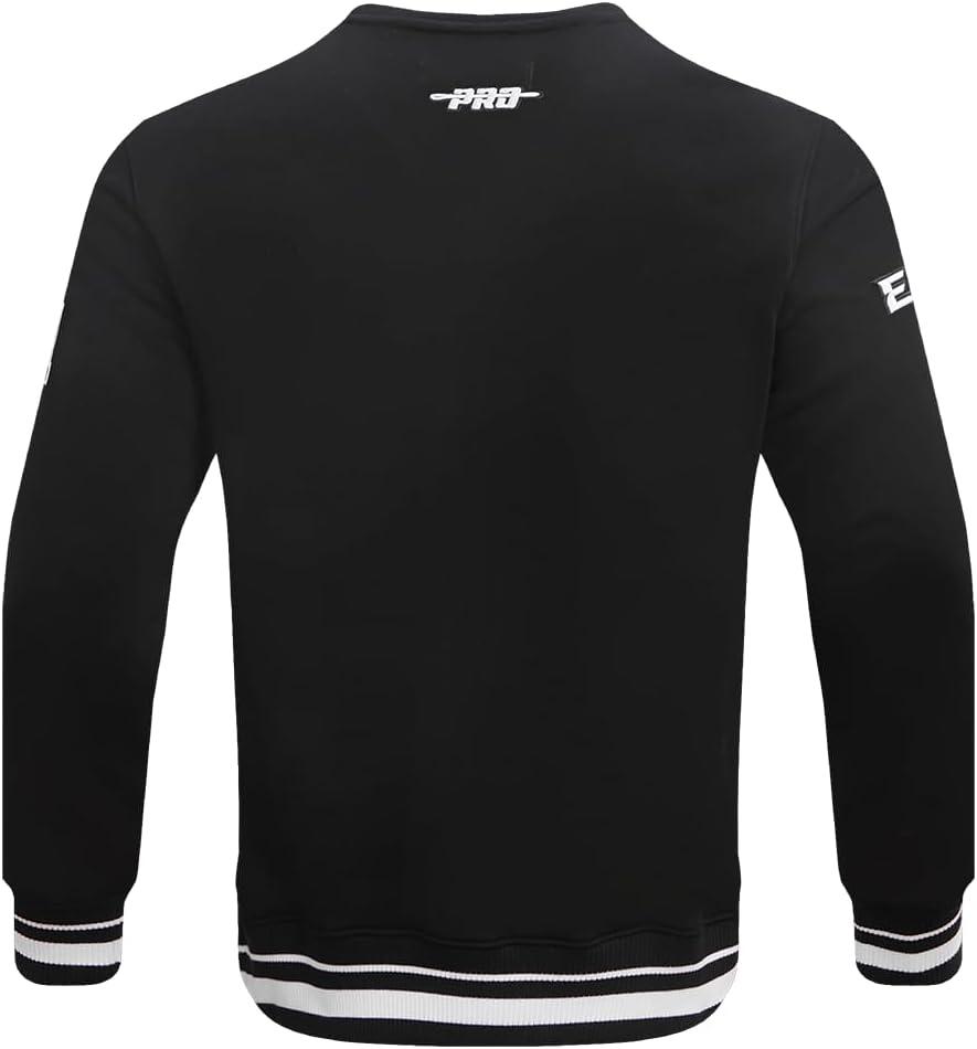 imagePro Standard Mens NFL Mash Up Brushed Back French Terry Crewneck SweatshirtBlack