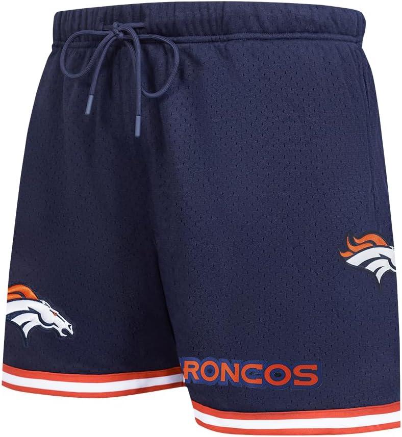 imagePro Standard Mens NFL Mesh ShortMidnight NavyOrange