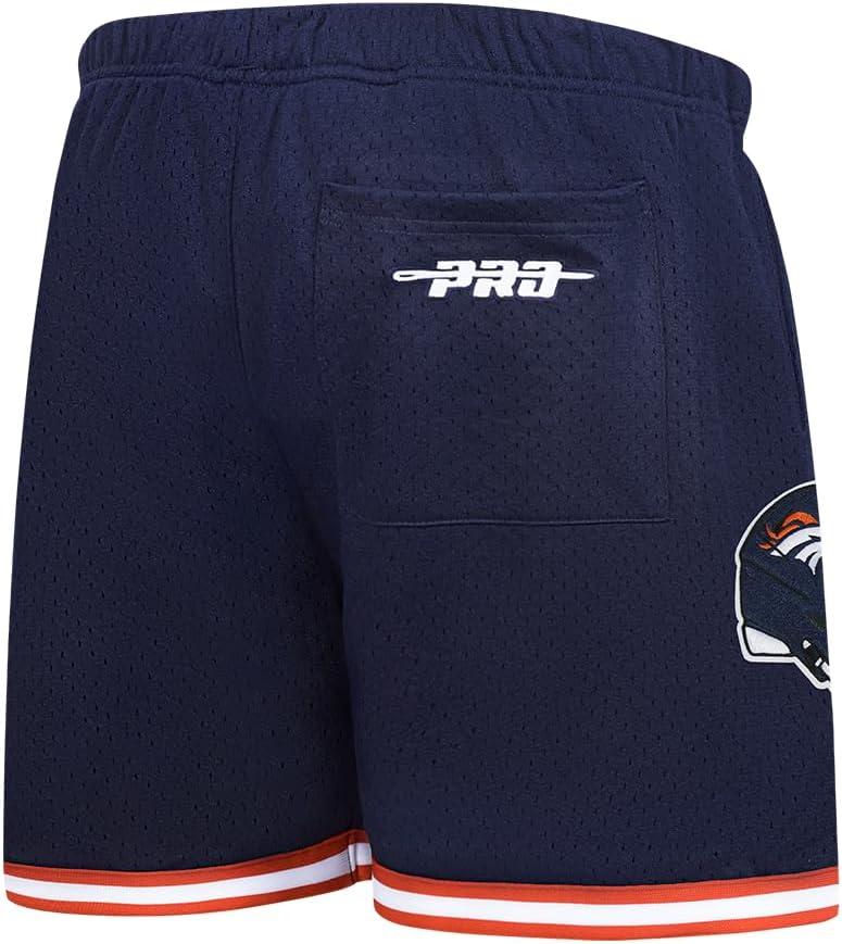imagePro Standard Mens NFL Mesh ShortMidnight NavyOrange