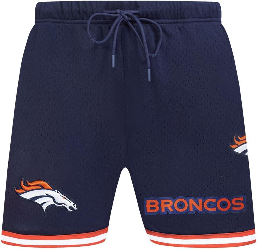 imagePro Standard Mens NFL Mesh ShortMidnight NavyOrange