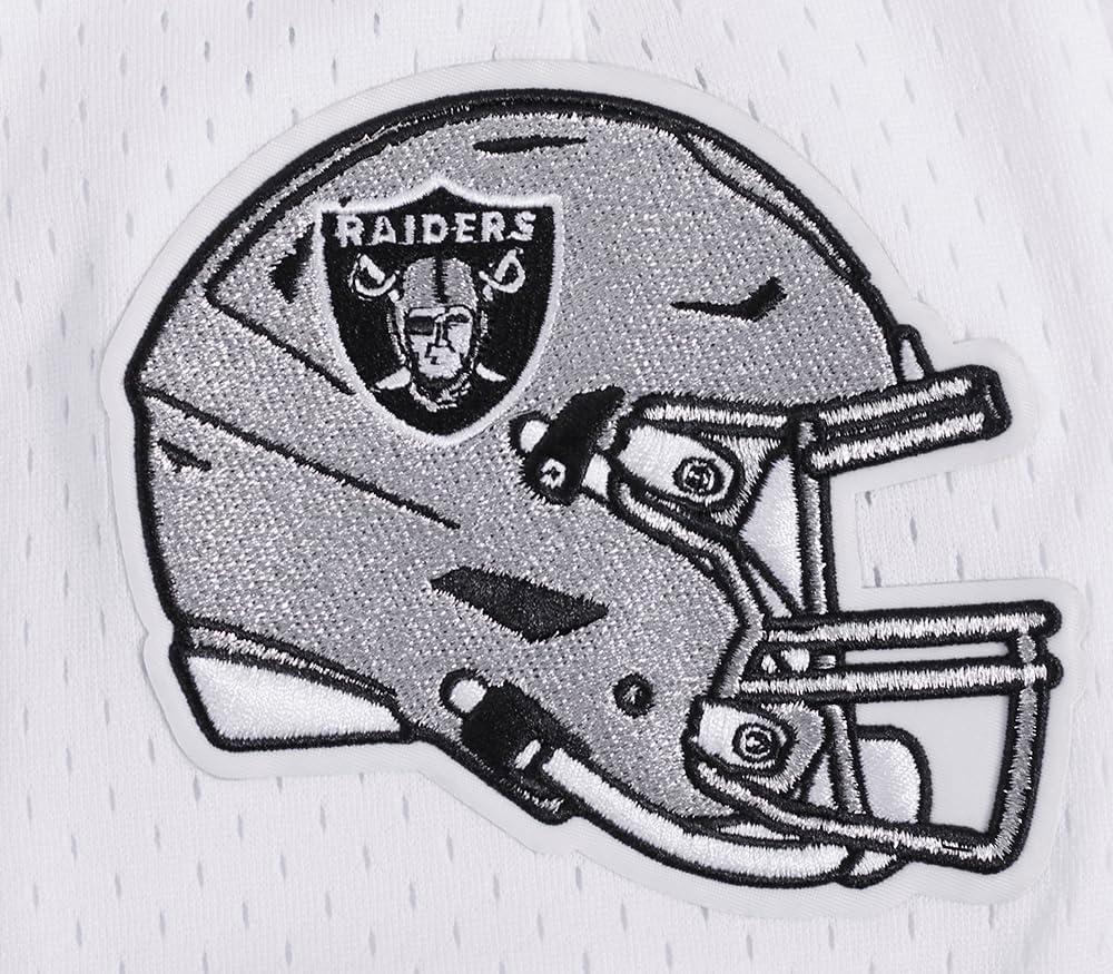 imagePro Standard Mens NFL Mesh ShortWhiteBlackWhite