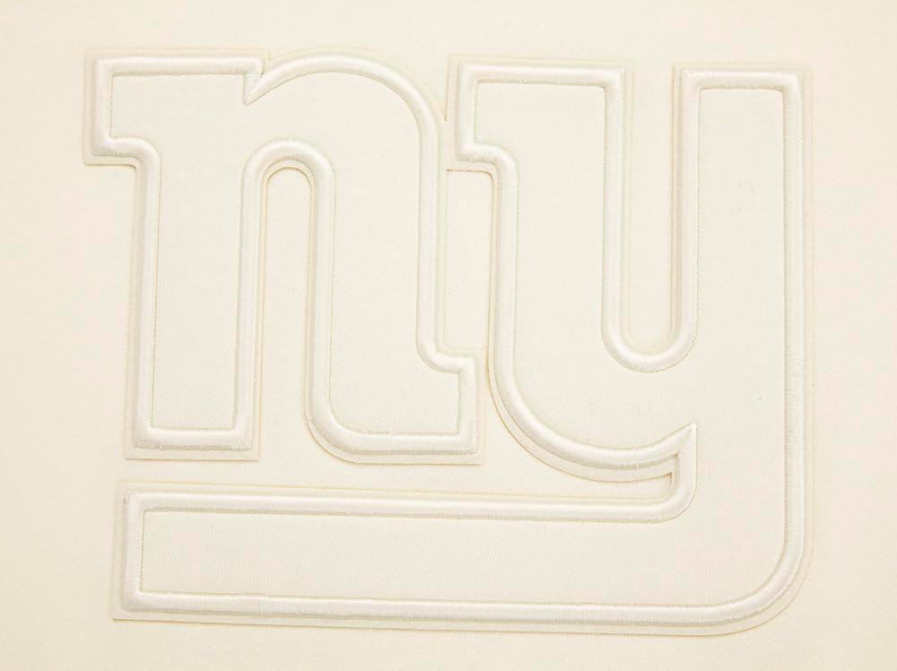 imagePro Standard Mens NFL Neutral Fleece Crewneck SweatshirtOffwhite