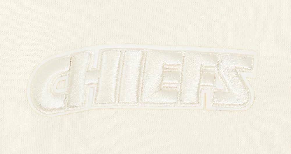 imagePro Standard Mens NFL Neutral Fleece Crewneck SweatshirtOffwhite