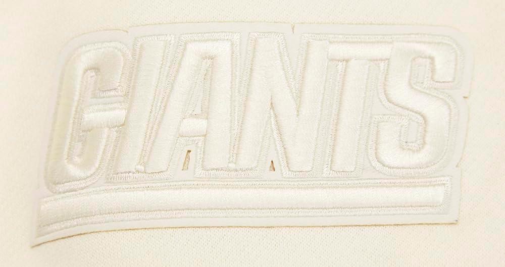 imagePro Standard Mens NFL Neutral Fleece Crewneck SweatshirtOffwhite
