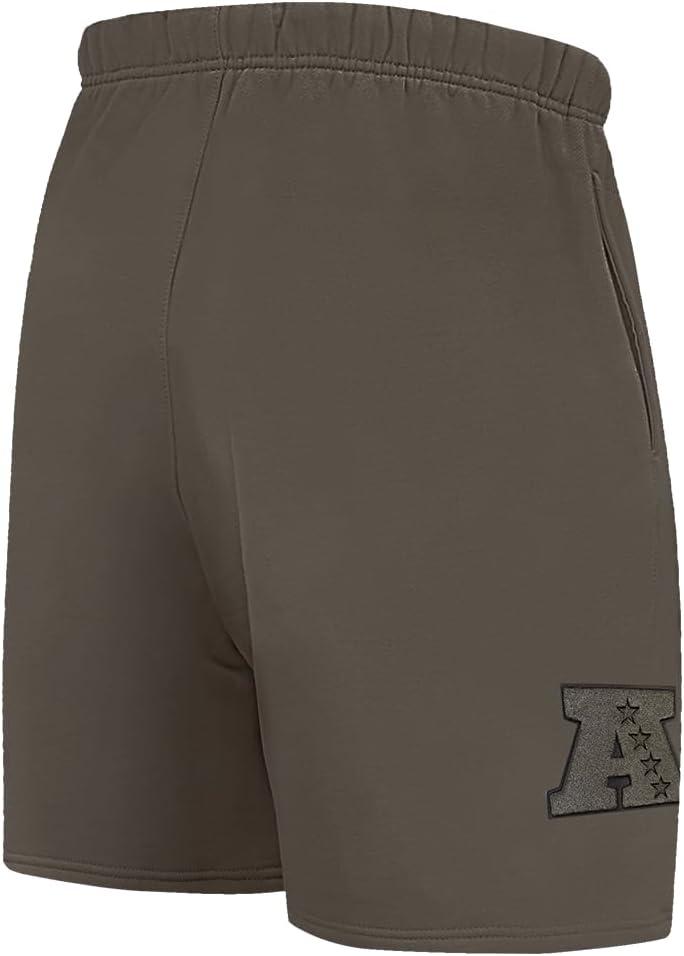 imagePro Standard Mens NFL Neutral Fleece ShortDark Taupe
