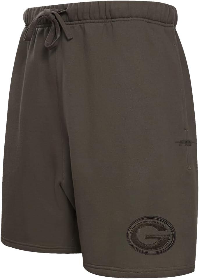 imagePro Standard Mens NFL Neutral Fleece ShortDark Taupe