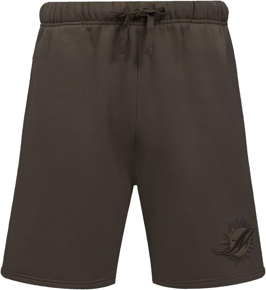 imagePro Standard Mens NFL Neutral Fleece ShortDark Taupe