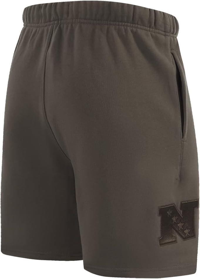 imagePro Standard Mens NFL Neutral Fleece ShortDark Taupe
