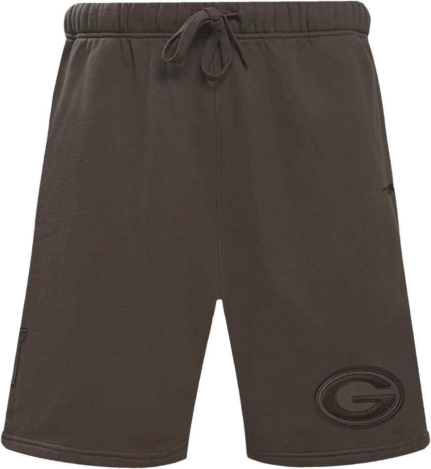 imagePro Standard Mens NFL Neutral Fleece ShortDark Taupe