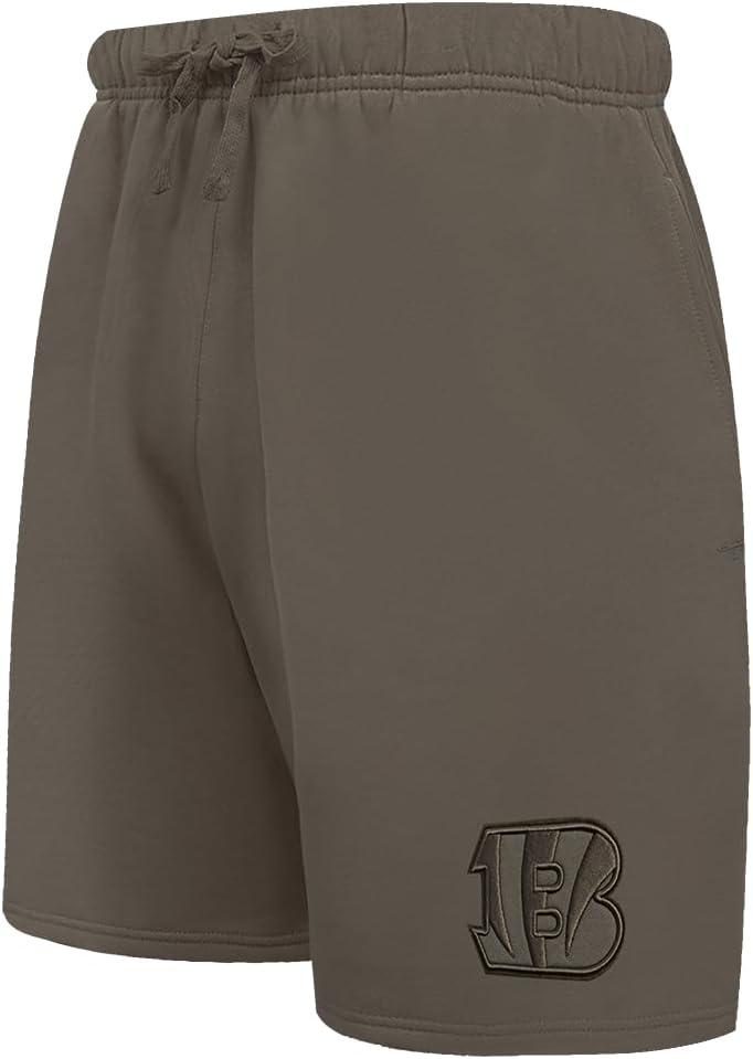 imagePro Standard Mens NFL Neutral Fleece ShortDark Taupe