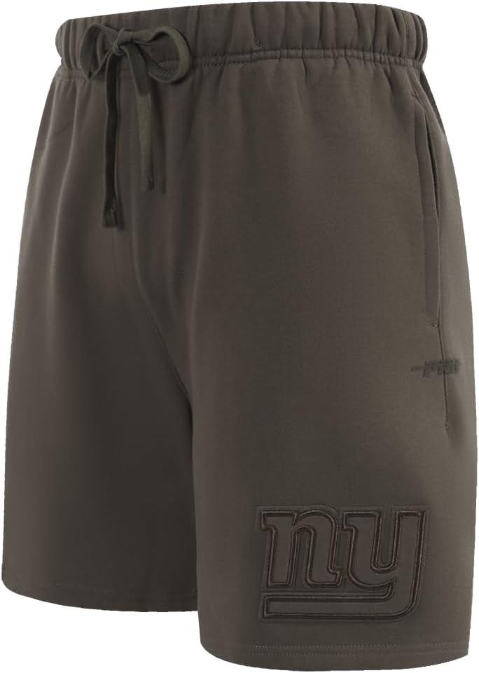 imagePro Standard Mens NFL Neutral Fleece ShortDark Taupe