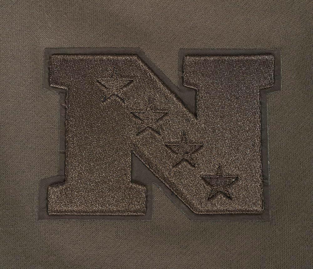 imagePro Standard Mens NFL Neutral Fleece ShortDark Taupe