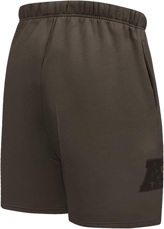 imagePro Standard Mens NFL Neutral Fleece ShortDark Taupe
