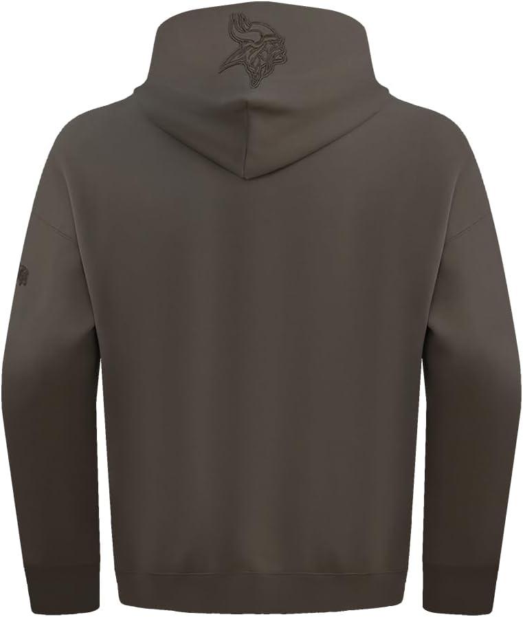 imagePro Standard Mens NFL Neutral Pull Over HoodieDark Taupe