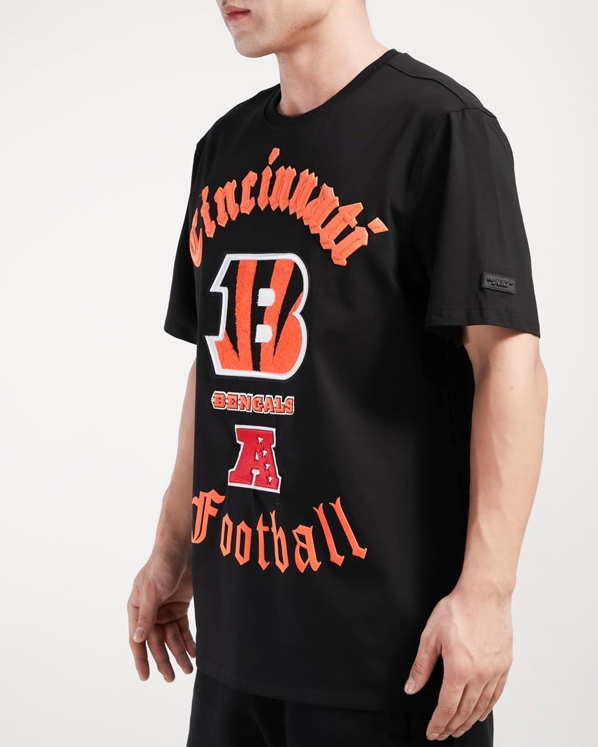 imagePro Standard Mens NFL Old English Short Sleeve TeeBlack