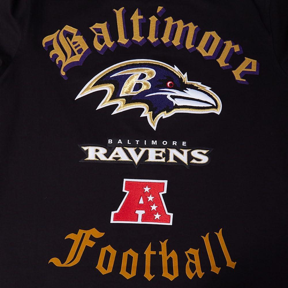imagePro Standard Mens NFL Old English Short Sleeve TeeBlack