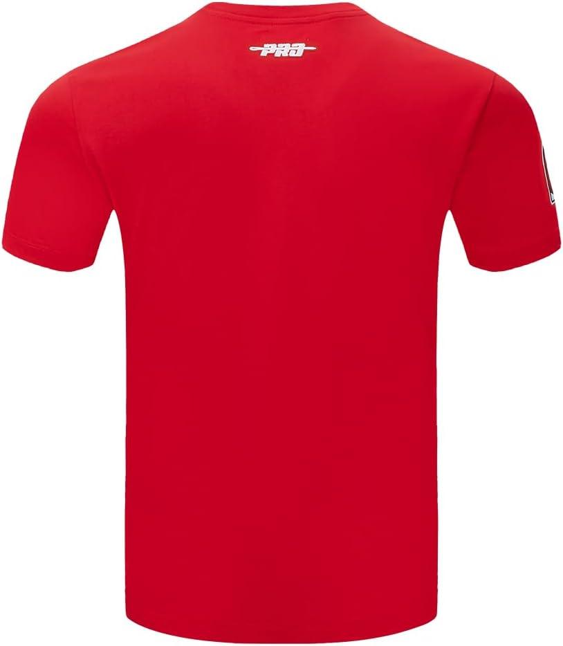 imagePro Standard Mens NFL Old English Short Sleeve TeeRed