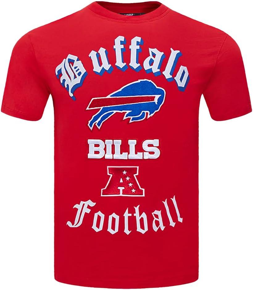 imagePro Standard Mens NFL Old English Short Sleeve TeeRed