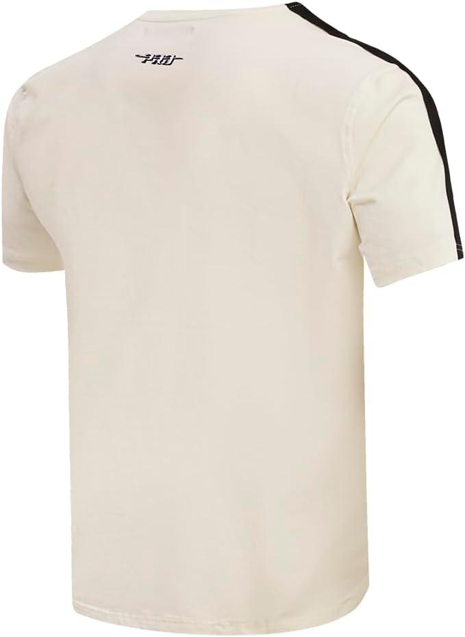 imagePro Standard Mens NFL Retro Classics Taping TeeEggshell Black