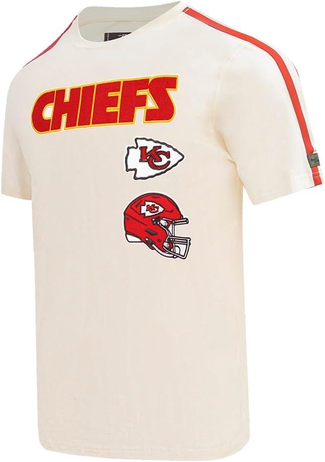 imagePro Standard Mens NFL Retro Classics Taping TeeEggshell Red
