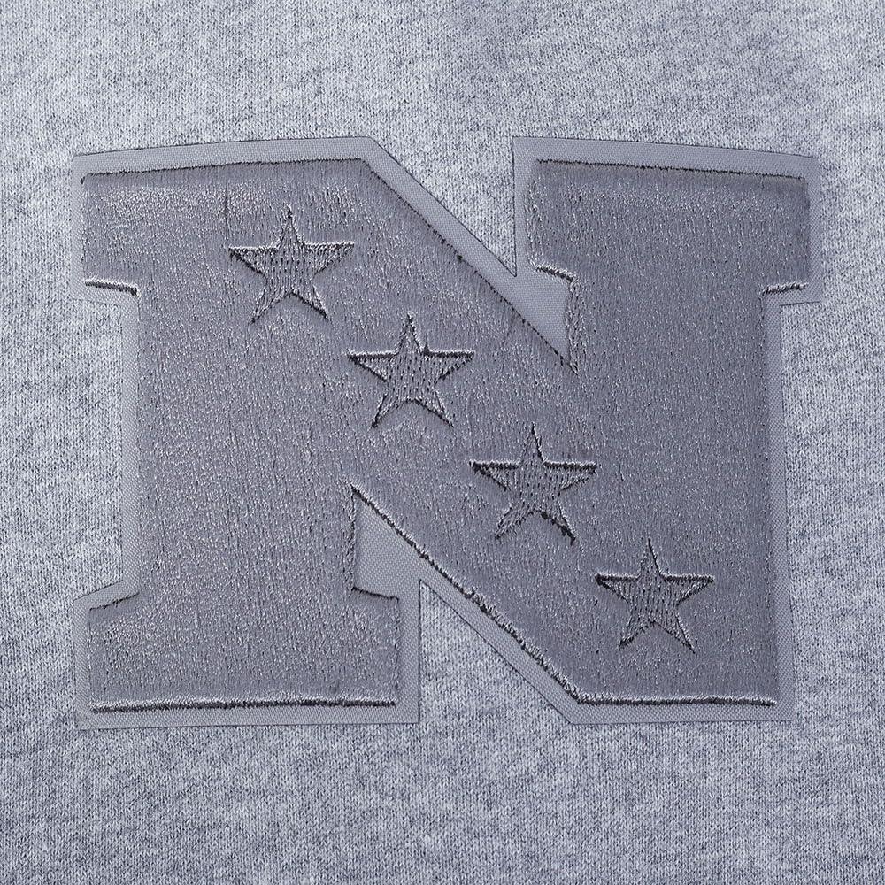 imagePro Standard Mens NFL Reverse French Terry Brushed Back French Terry Pull Over HoodieGrey