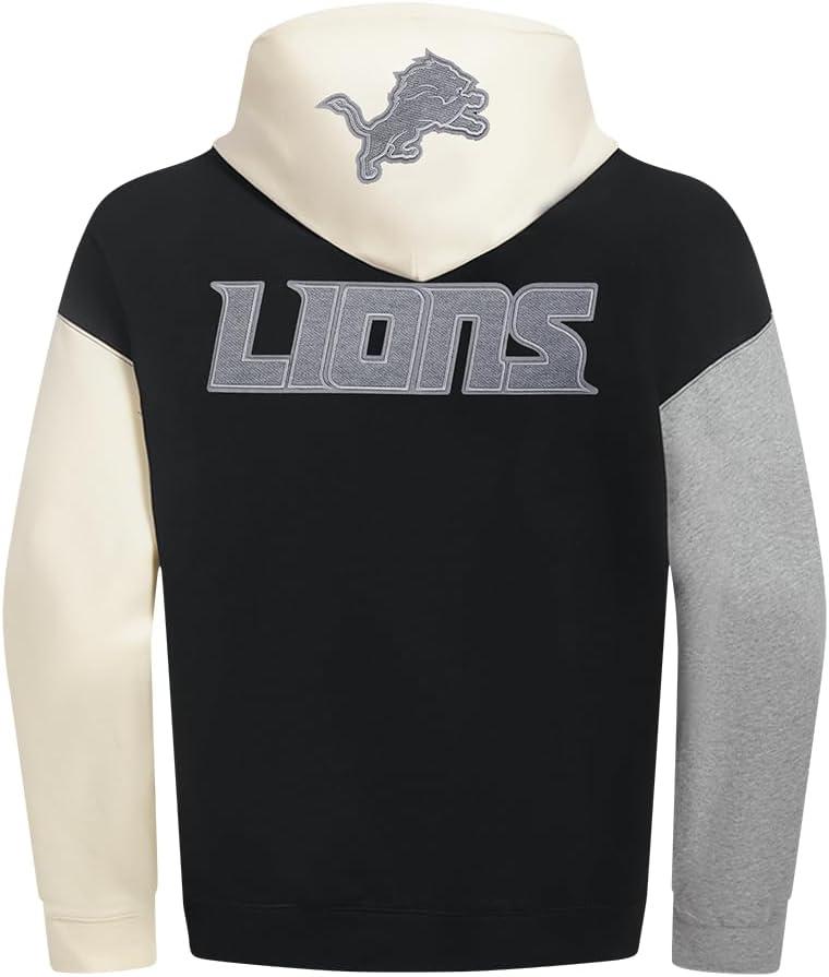 imagePro Standard Mens NFL Reverse French Terry Fleece Pull Over HoodieBlack