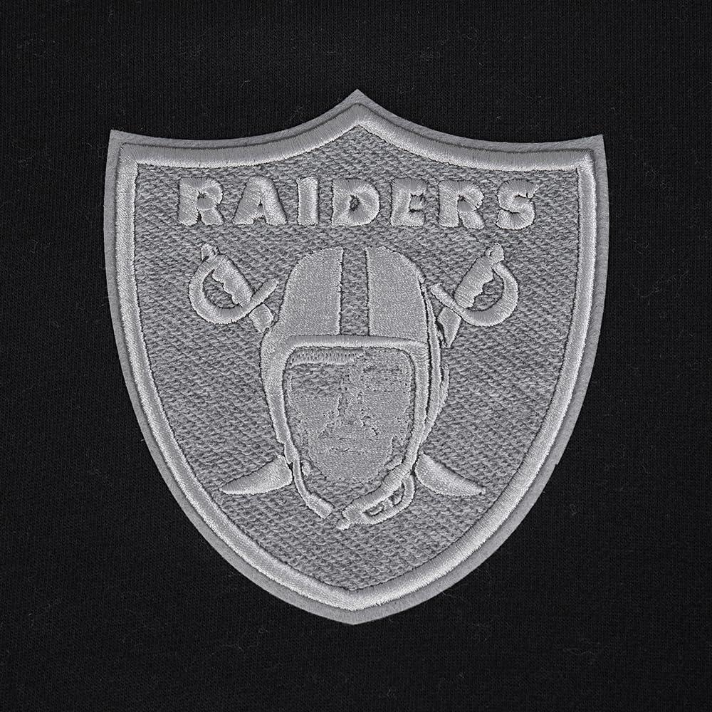 imagePro Standard Mens NFL Reverse French Terry Fleece Pull Over HoodieBlack