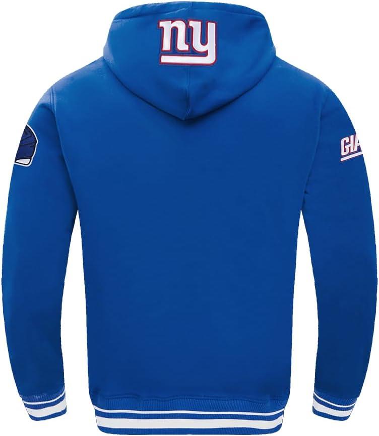 imagePro Standard Mens NFL Script Tail Brushed Back French Terry Pull Over HoodieBlue