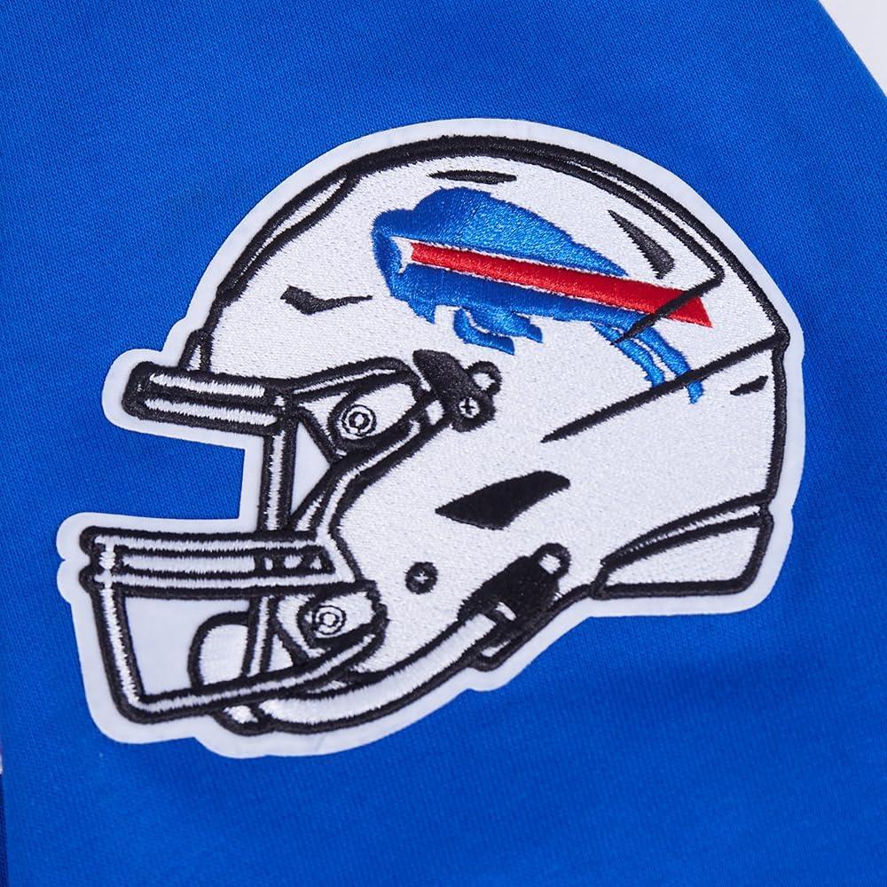imagePro Standard Mens NFL Script Tail Brushed Back French Terry Pull Over HoodieBlue